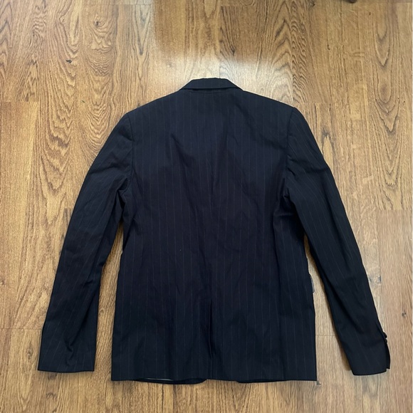 Marc By Marc Jacobs blue and Gray Blazer two button size medium lined casual - Picture 4 of 8